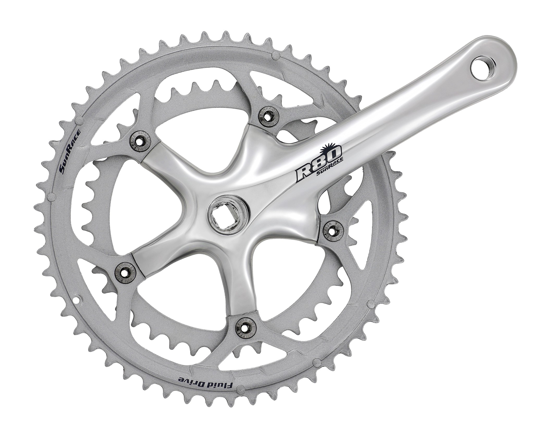 Hajtómű SunRace R81 39/53   lánctányér 42/52 170mm FCR8183 BOX_AHA